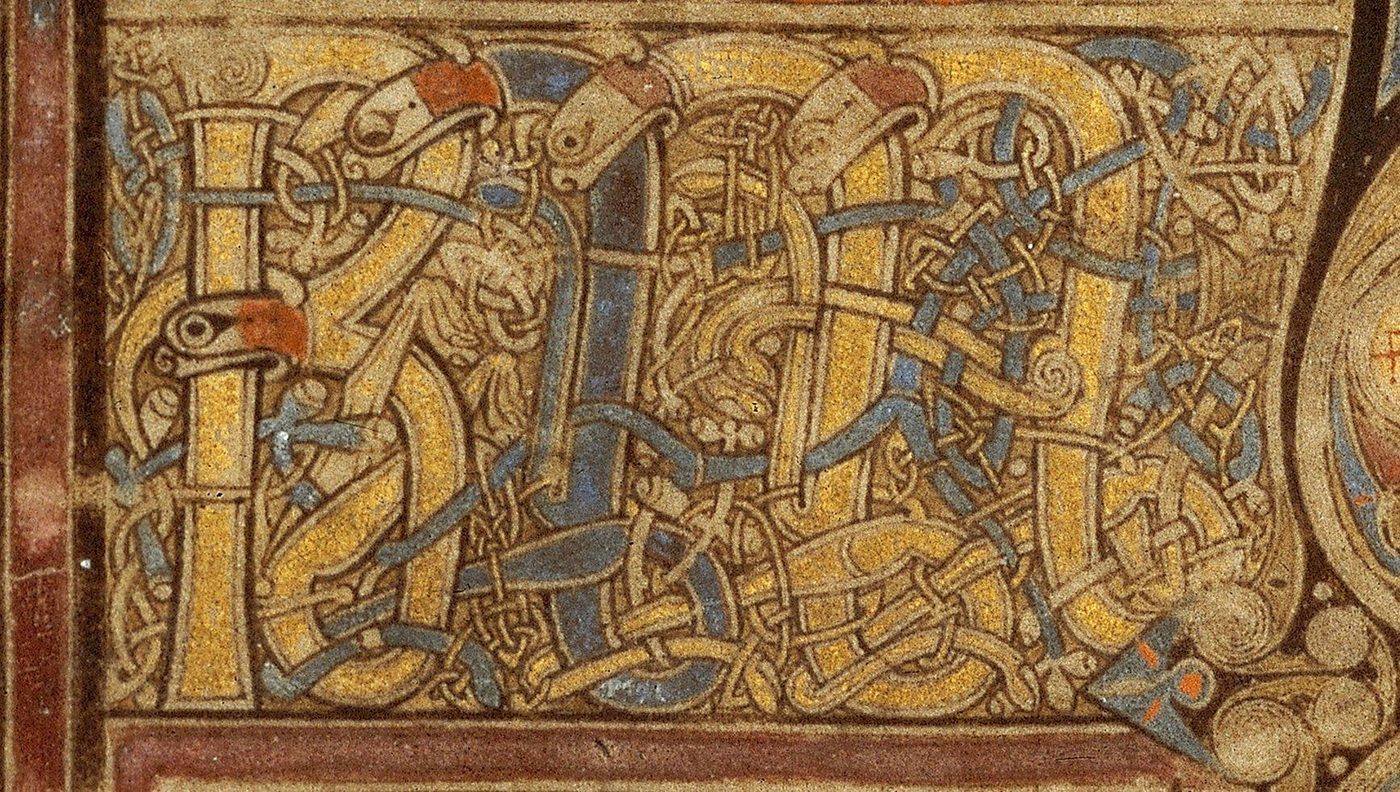 Book of Kells — illuminated manuscript decoration