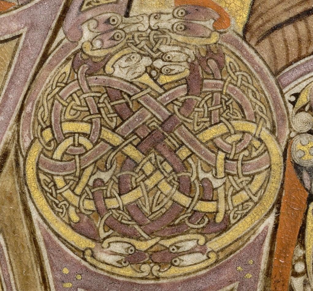 Book of Kells — illuminated manuscript decoration