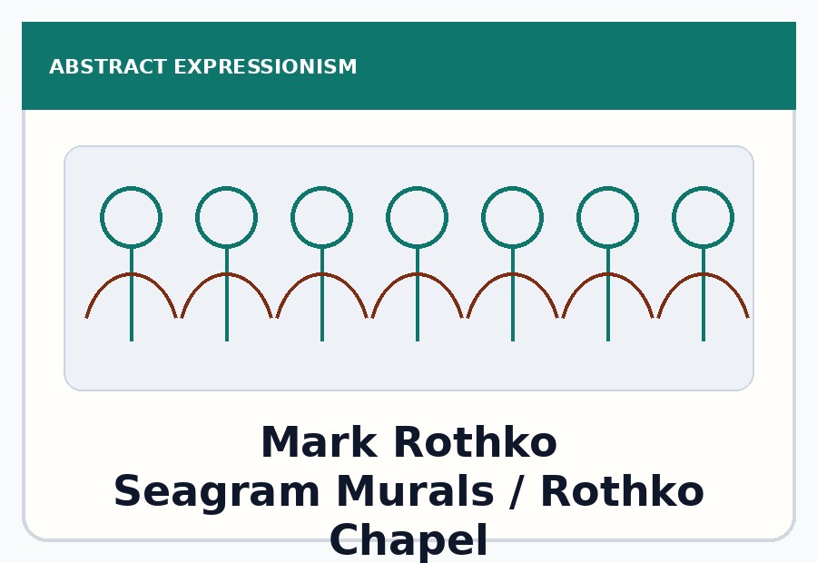 Mark Rothko — Seagram Murals / Rothko Chapel