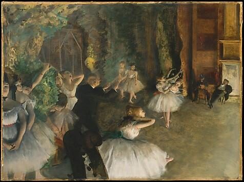 Edgar Degas — The Ballet Class