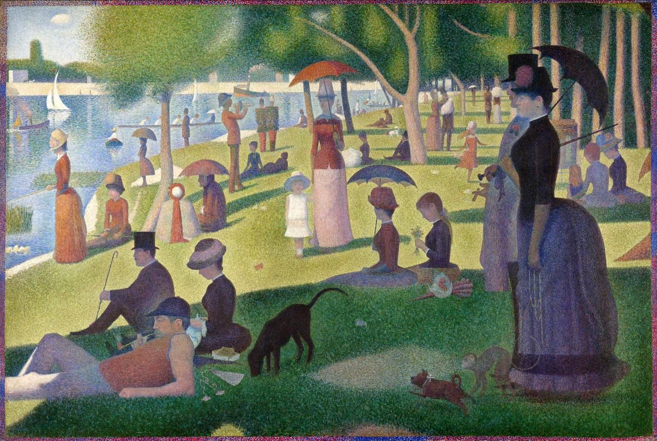 Georges Seurat — A Sunday Afternoon on the Island of La Grande Jatte